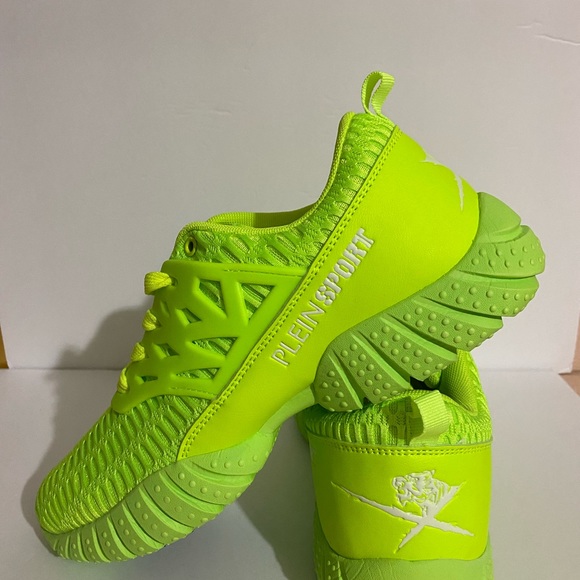 PHILIPP PLEIN SNEAKERS RUNNER “ THUNDERSTORM “ yellow main image 10